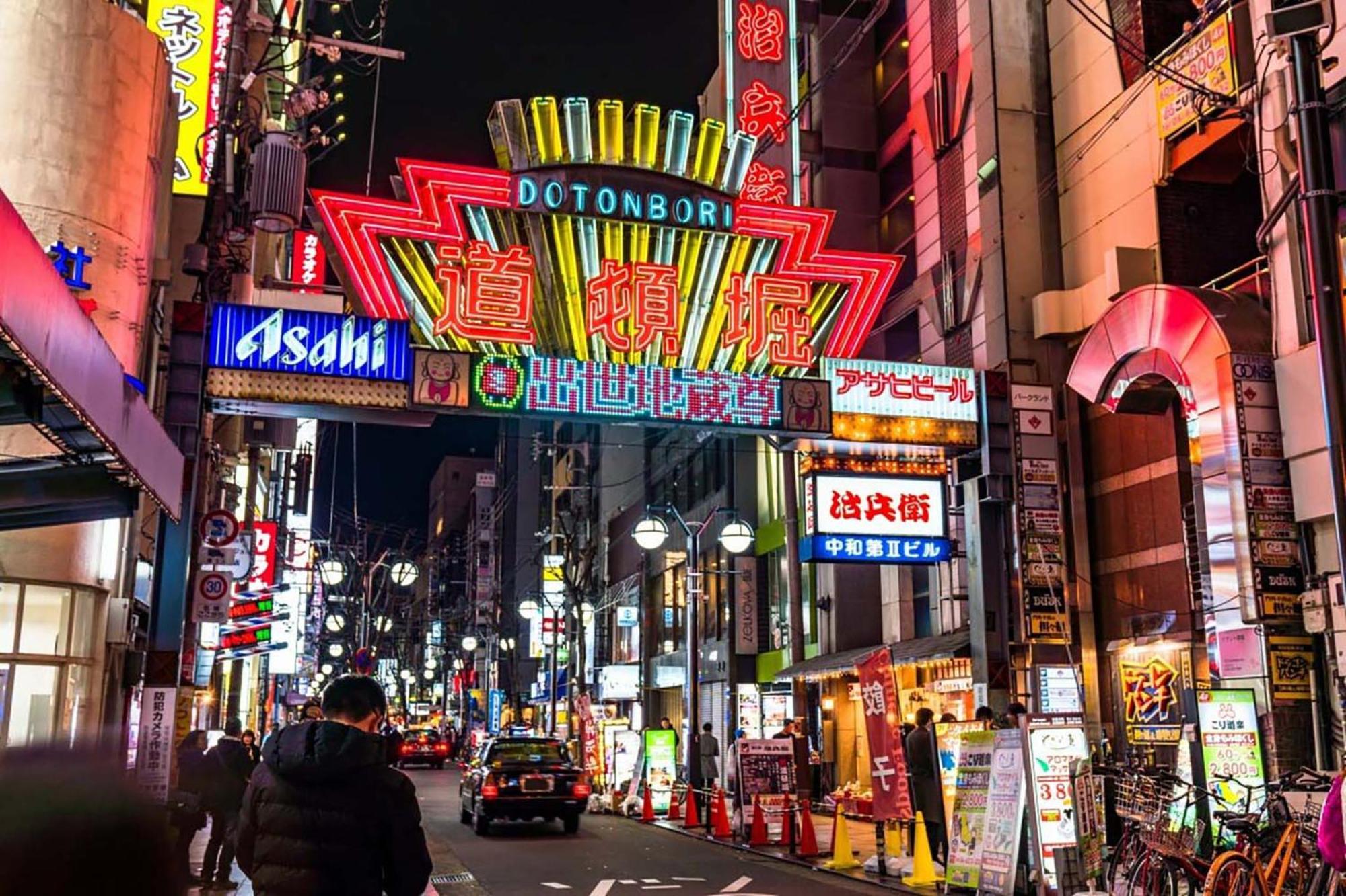Hotel Lite House Dotonbori Ōsaka Exterior foto